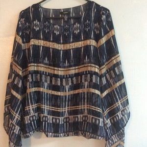 Light Beaded crop top with camisole attached